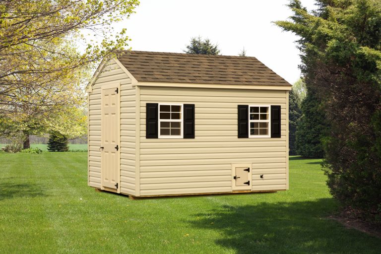 vinyl chicken coop