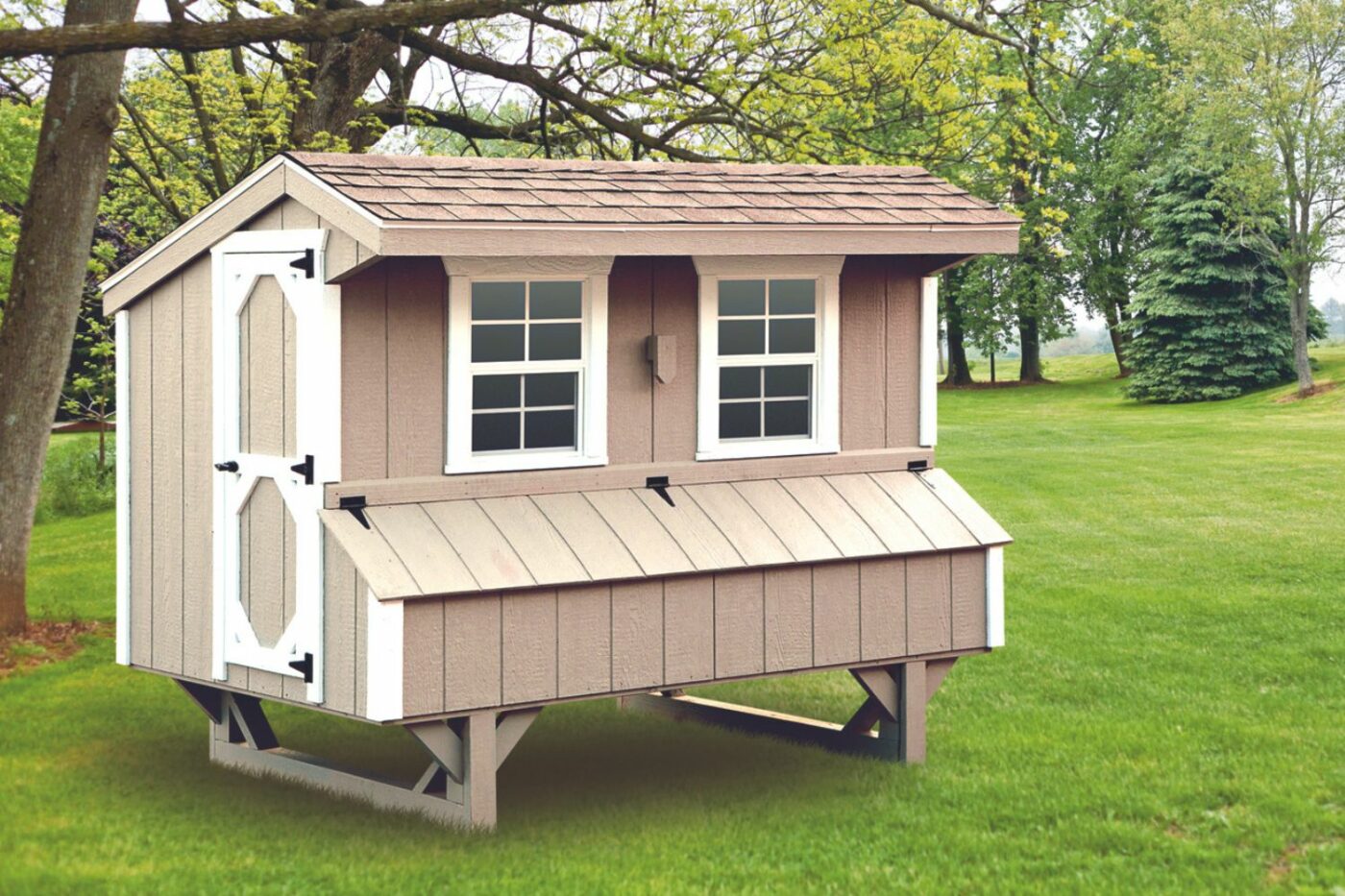 Chicken Coop for 16 Chickens Q48