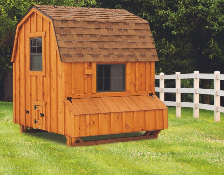 medium chicken coop size