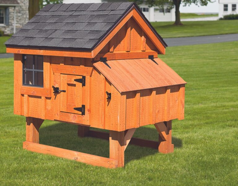 small chicken coop size